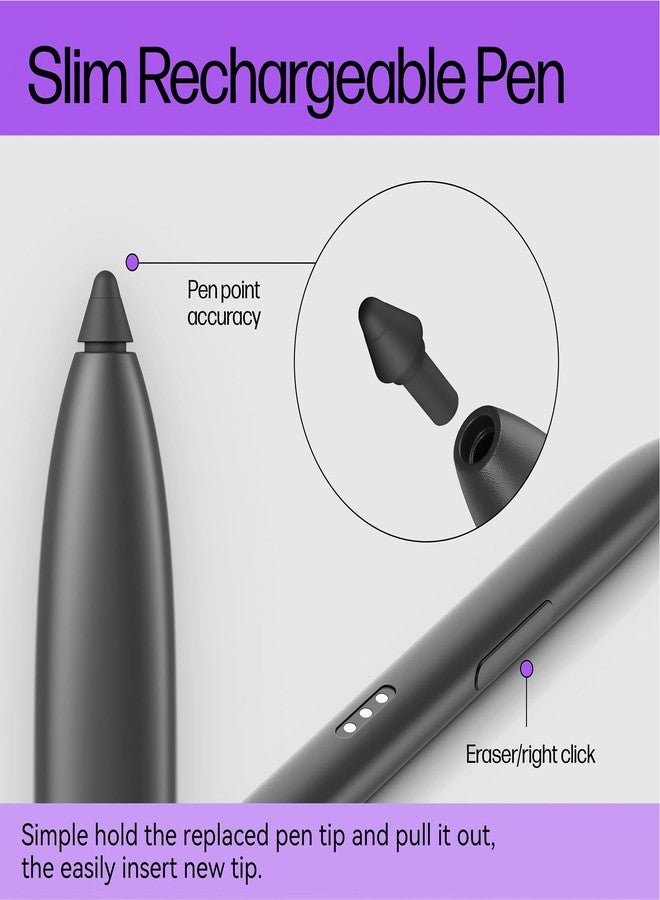 تيشا قلم تيشا النشط G3 لأجهزة HP Elite x2 1013 G3، وEliteBook x360 G2G3G4، وProBook G1G2، وقلم الكمبيوتر المحمول Elite لأجهزة HP T4Z24AA 1FH00AA 4KL69AA. - Image 3